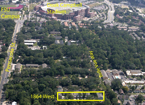 1864 West, Tallahassee Student Housing, Tallahassee Rentals, Tallahassee Condo Rental, Tallahassee FSU Housing